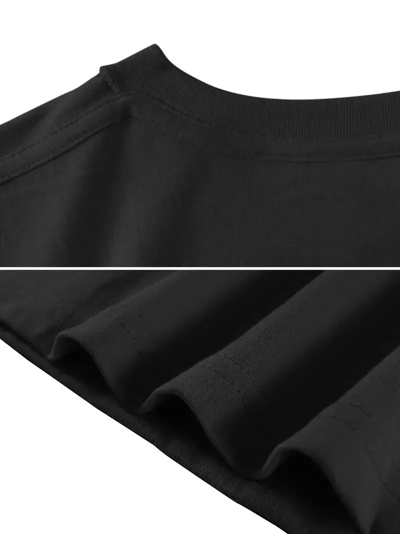 2026 New Men's cotton Oversized Luxury Graphics Fashionable Shirt Summer Women's Hot Sale O-neck Short Sleeve Tshirt