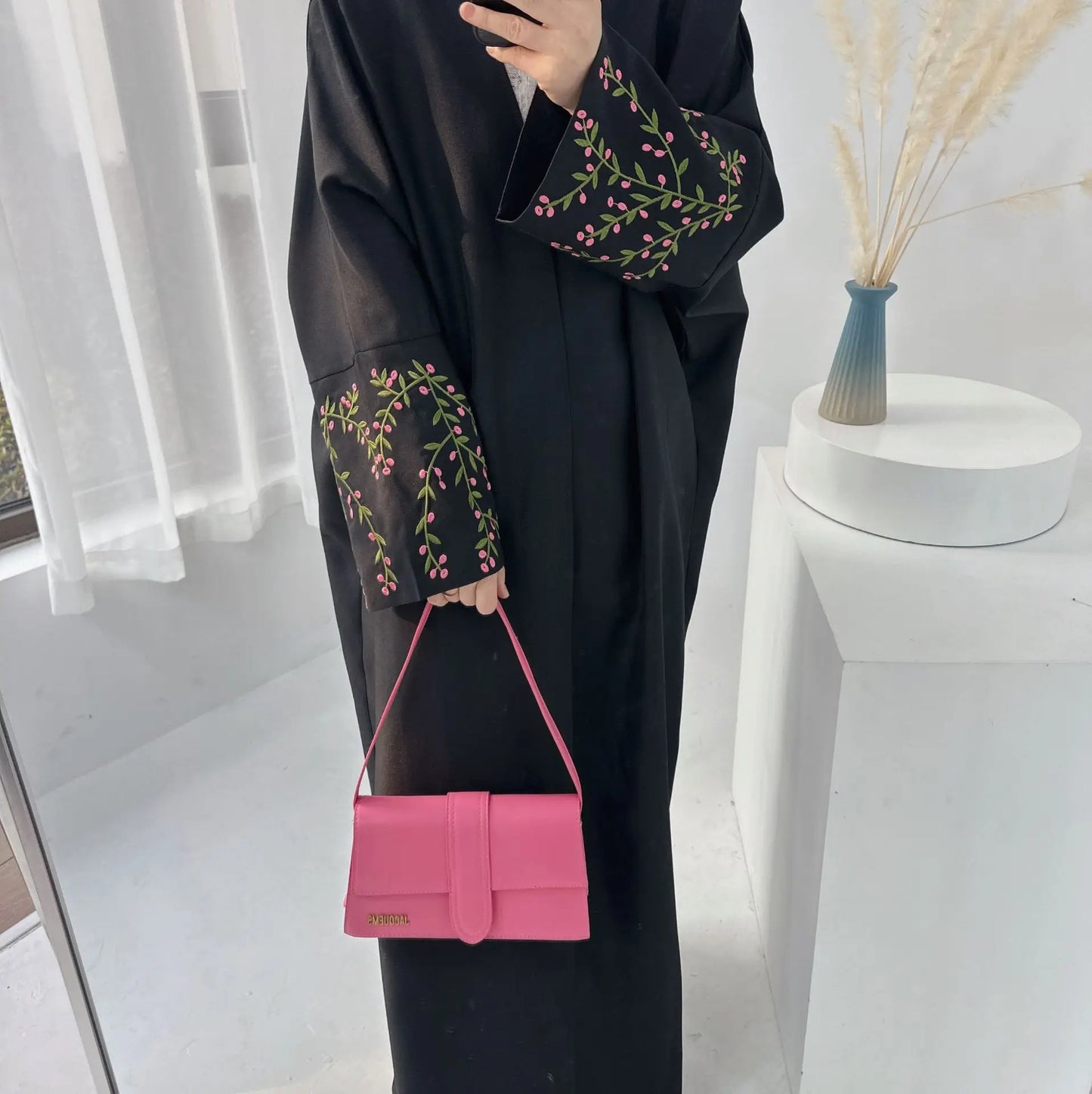 Women’s Elegant Eid Embroidered Abaya