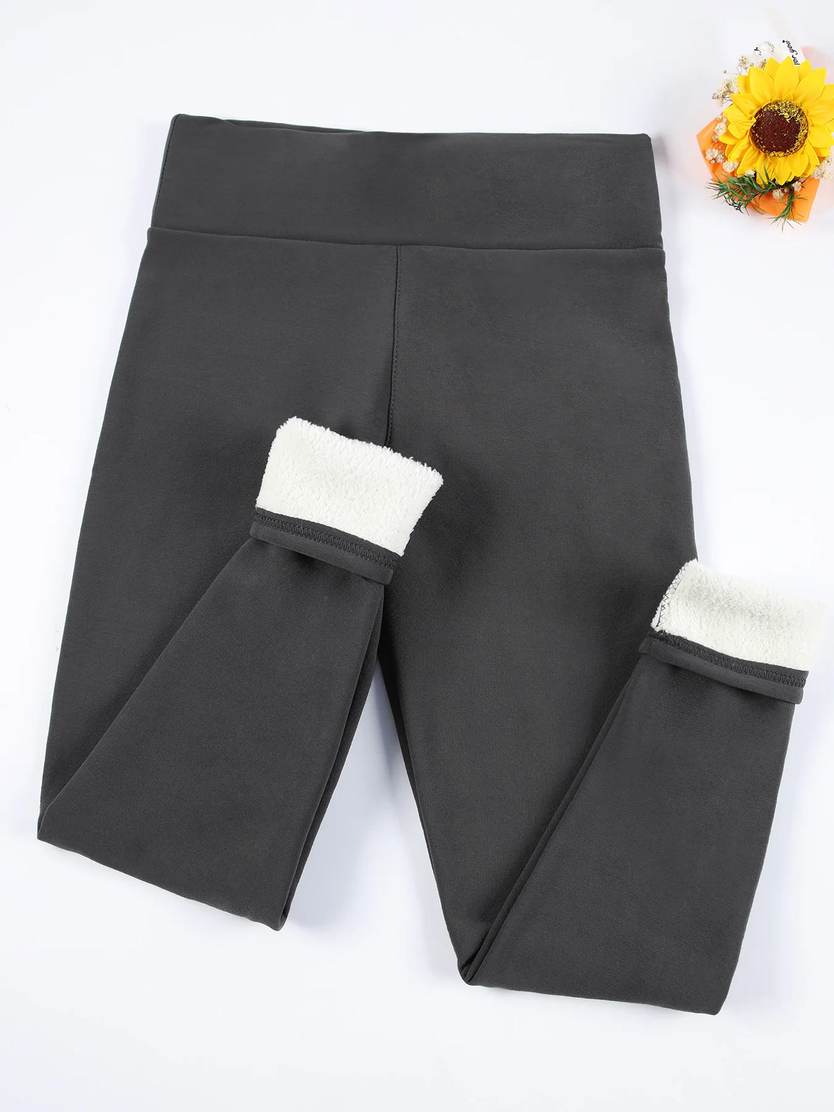Women's High-Waisted Fleece-Lined Leggings