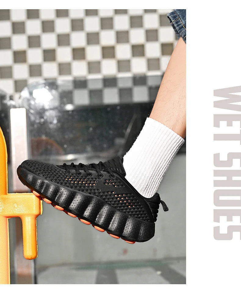 Men’s Breathable Platform Running Sneakers