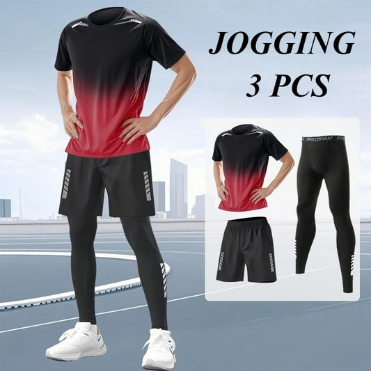 Men’s Ice Silk 2–3 Piece Sports Set