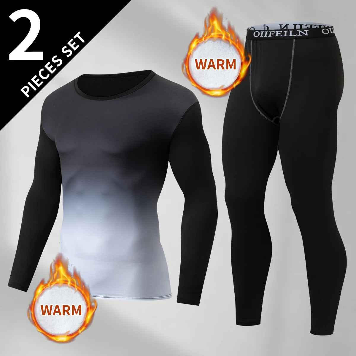 Men's Classic Thermal Underwear Set