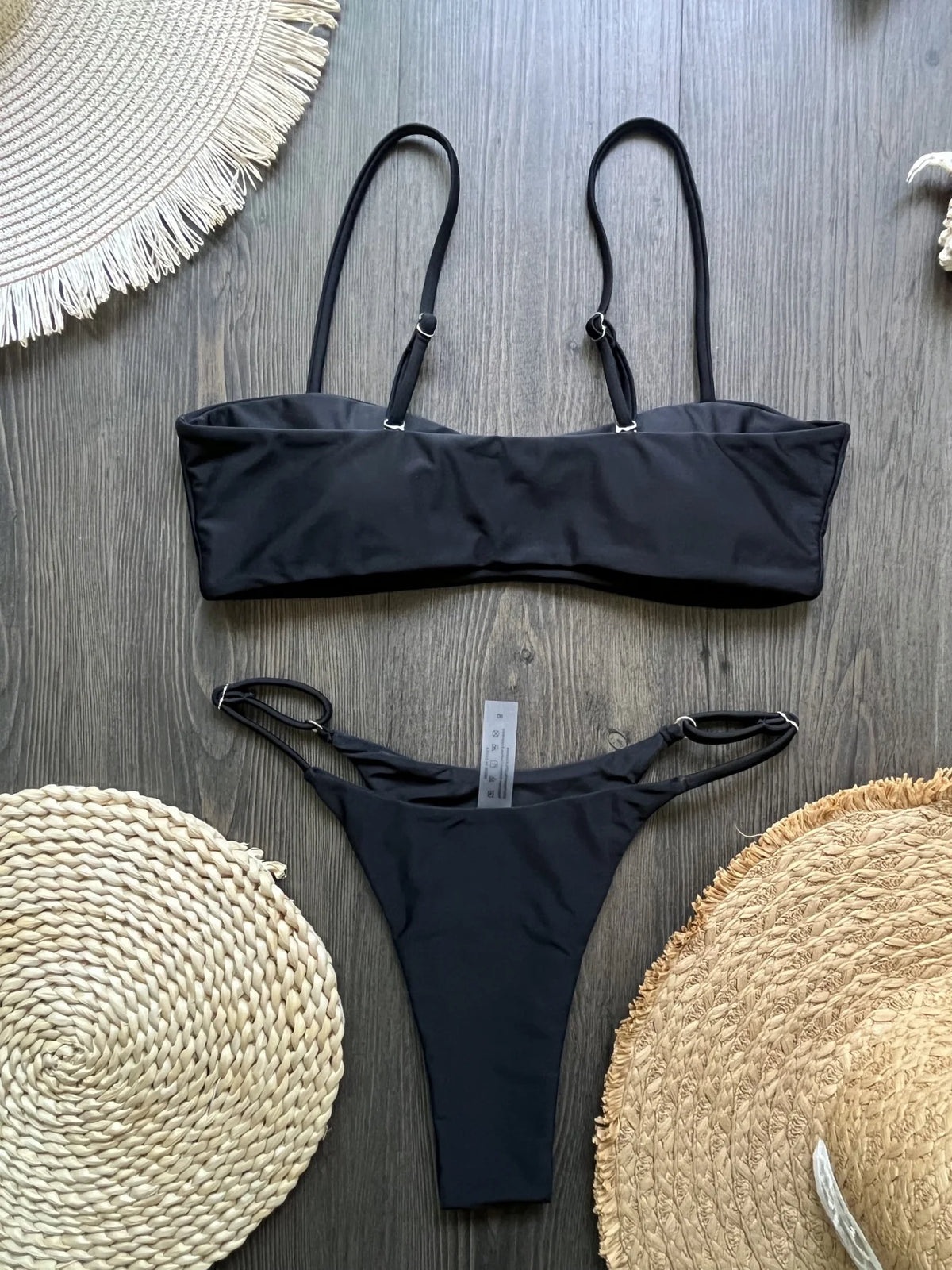 2025 Diamond Bikini Sexy Women Swimsuit Bandeau Biquini Push Up Swimwear Female Shiny Bathing Suits Floral Bodysuit Beachwear