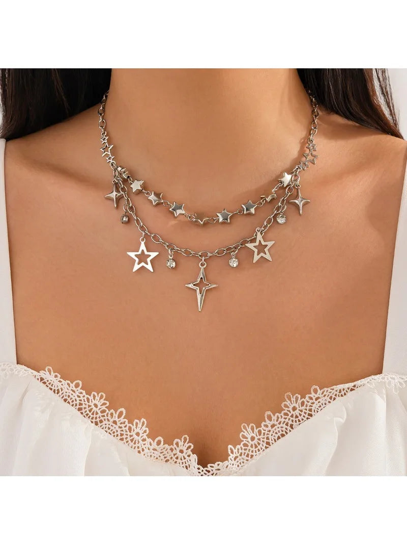 Women’s Y2K Star Chain Necklace