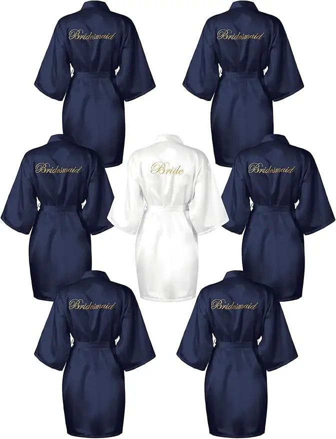 Women’s Satin Short Robe