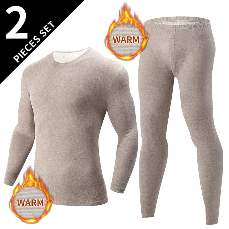 Men's Classic Thermal Underwear Set