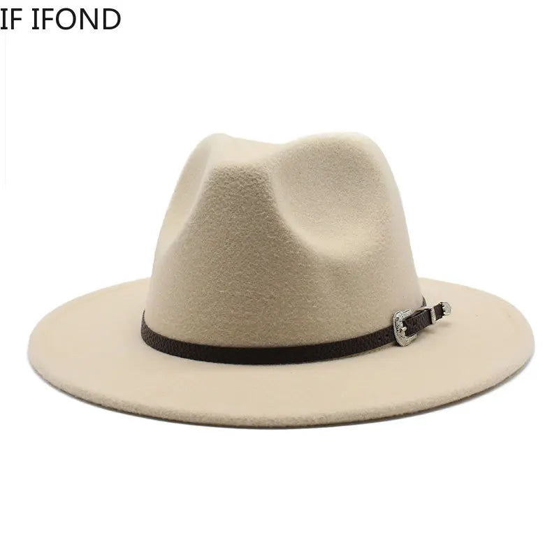 Classic British Style Fedora Hat