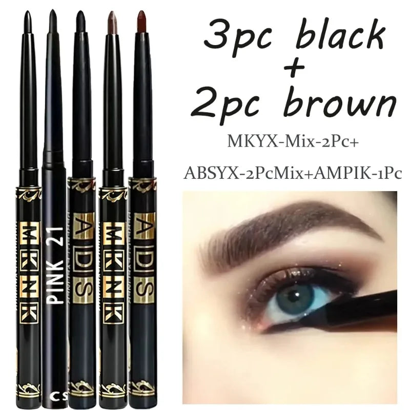 Waterproof Black Gel Eyeliner Pencil
