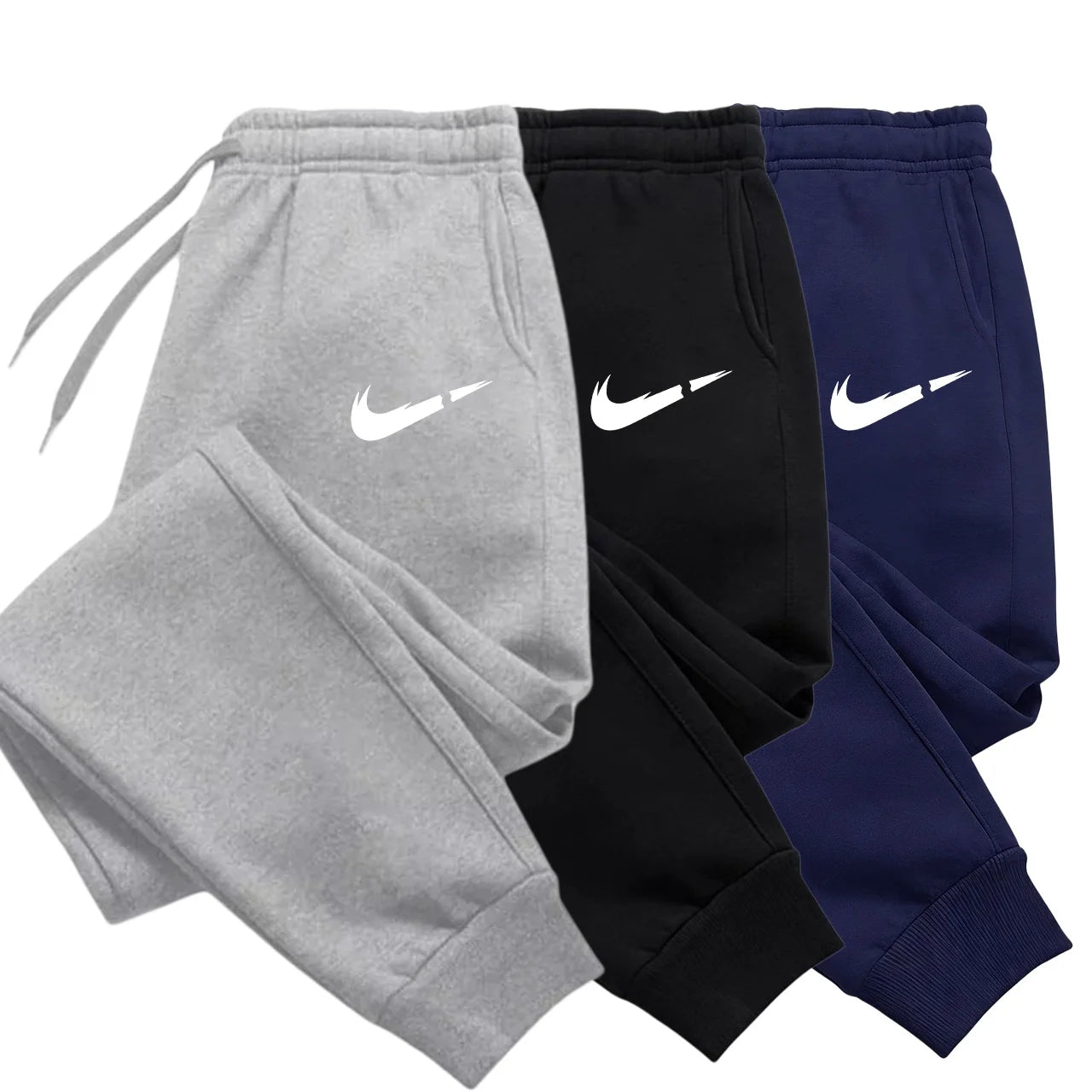 Men’s Casual Logo Drawstring Jogger Pants