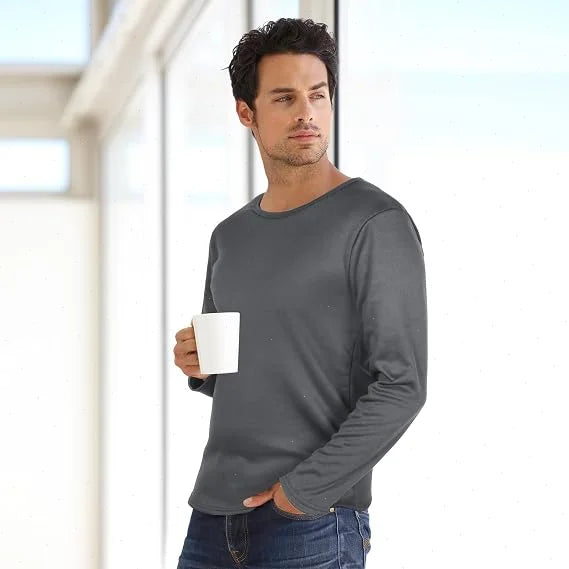 Men's Thick Fleece-Lined Thermal Shirt