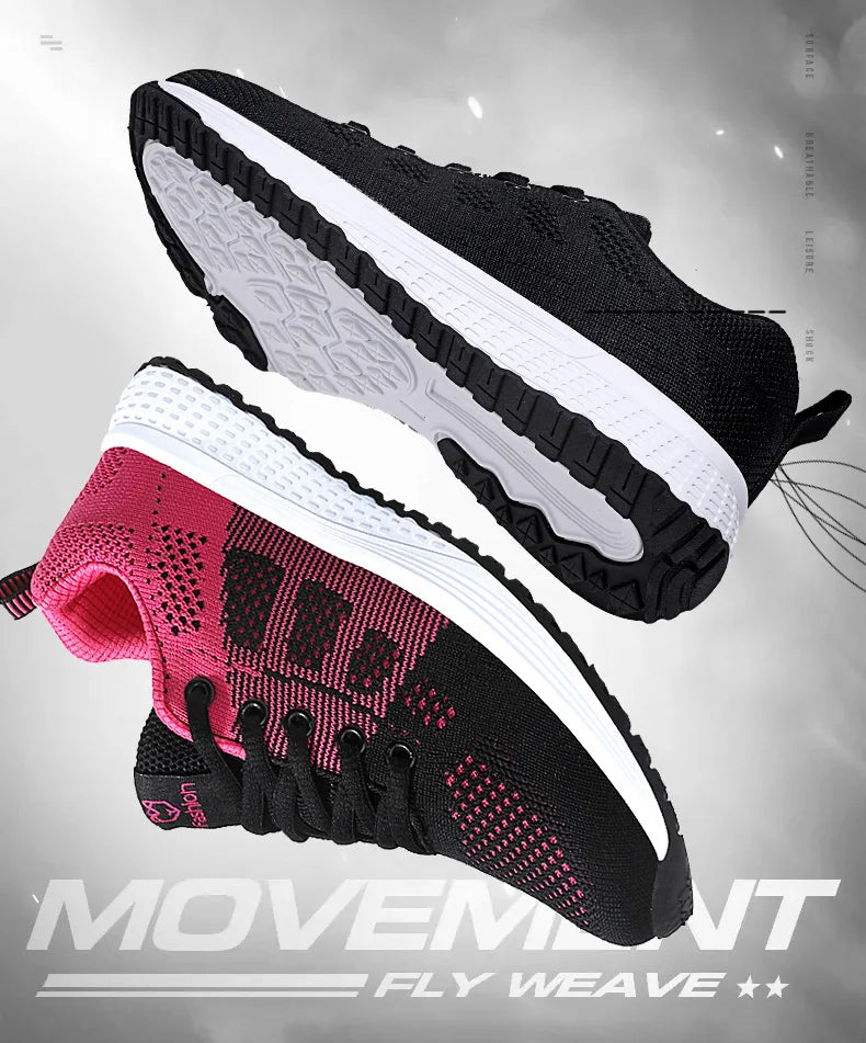 Women’s Breathable Platform Running Sneakers