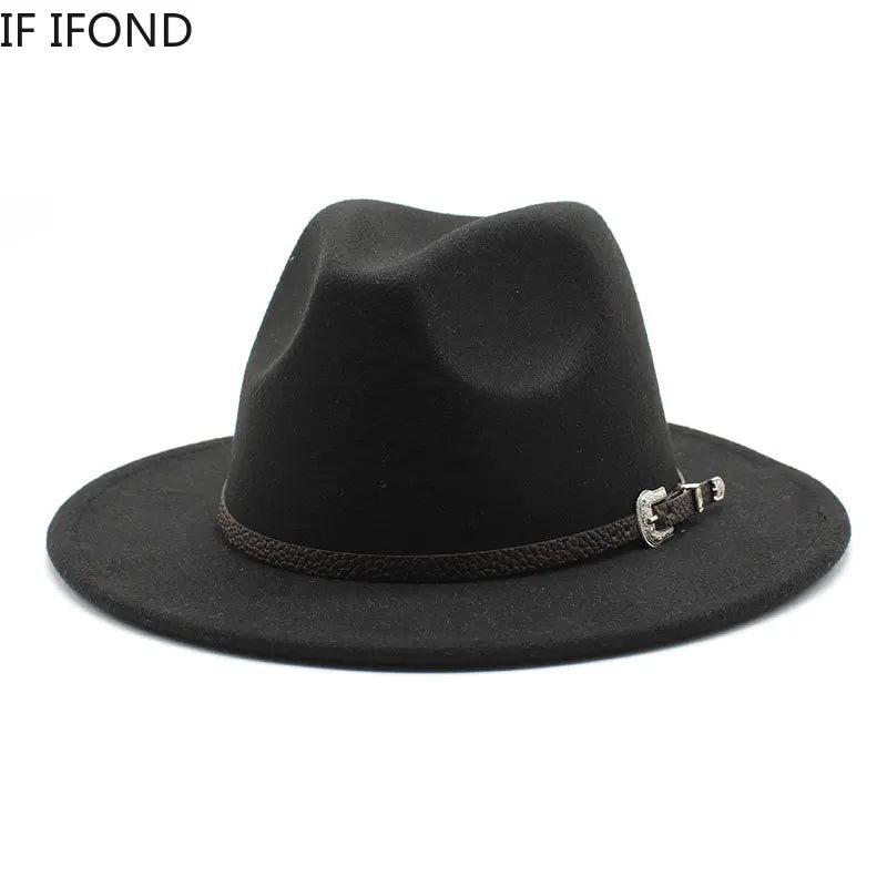 Classic British Style Fedora Hat