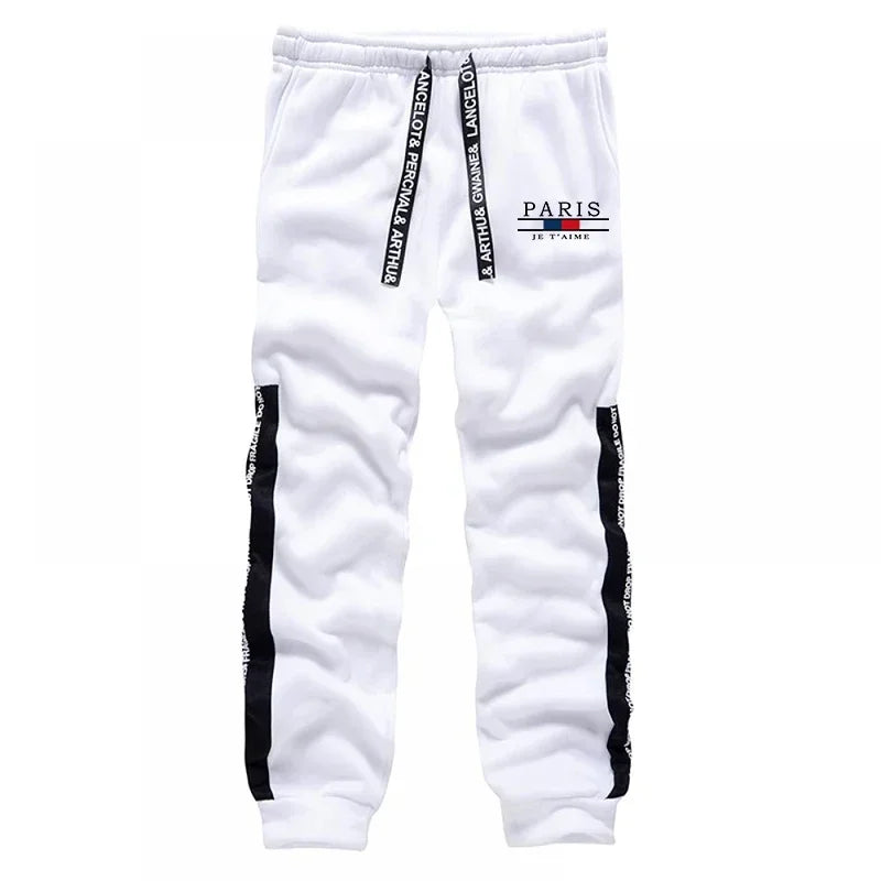 Man Hooded Sweatshirts Sweatpants Autumn Winter Daily Casual Sports Hoodies Jogger Pants Urban Fashion Streetwear Men's Clothes