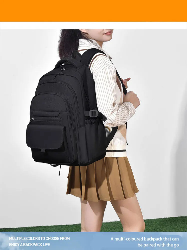 Unisex Oxford Casual Backpack with Laptop Compartment
