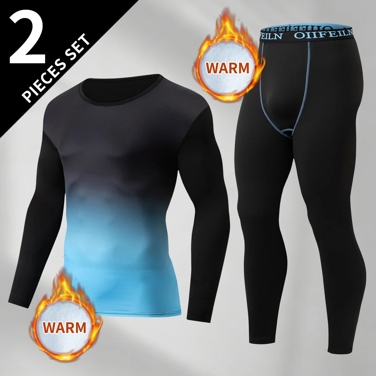 Men's Classic Thermal Underwear Set