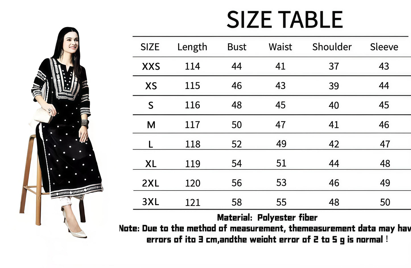 Women’s Islamic Straight Kurta Dress