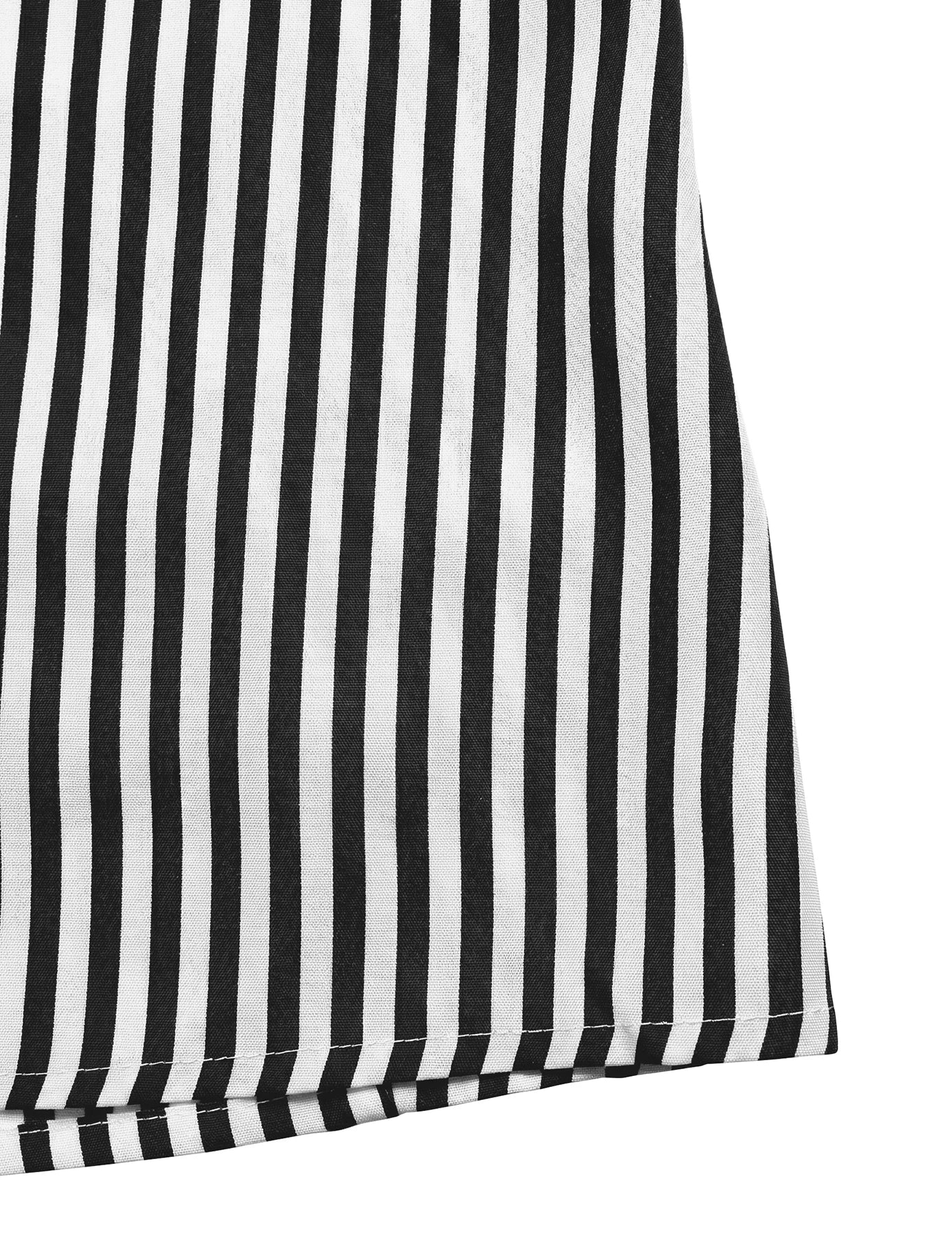Women’s Striped Backless Maxi Dress