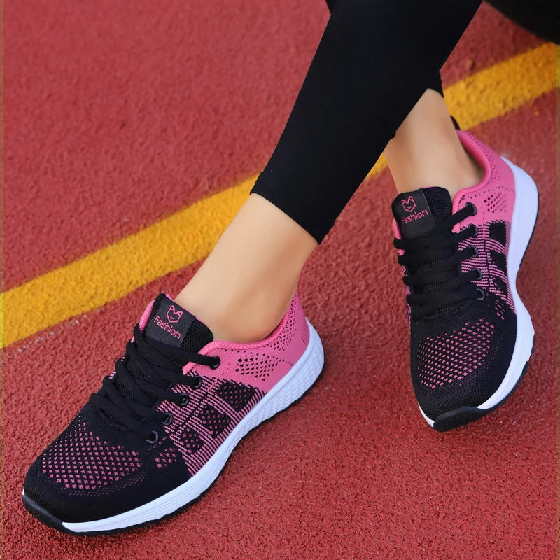Women’s Breathable Platform Running Sneakers