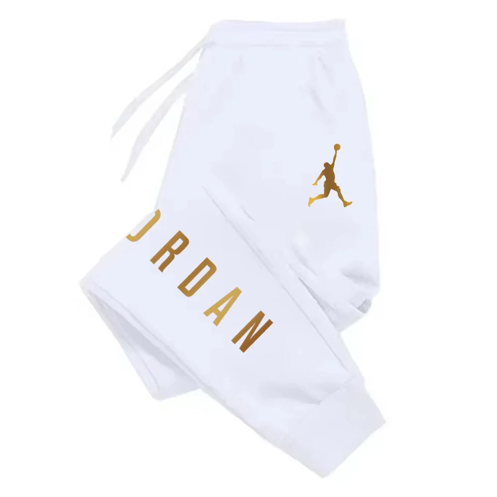 Men’s Letter Print Casual Jogger Pants
