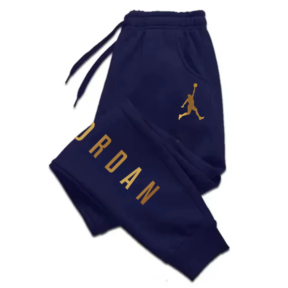 Men’s Letter Print Casual Jogger Pants