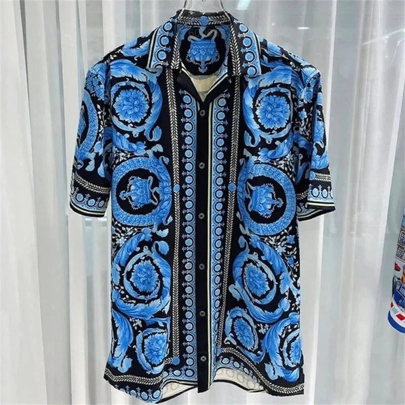 2026 men's luxury short sleeved button up shirt, men's formal shirt, men's premium soft shirt, 11 colors