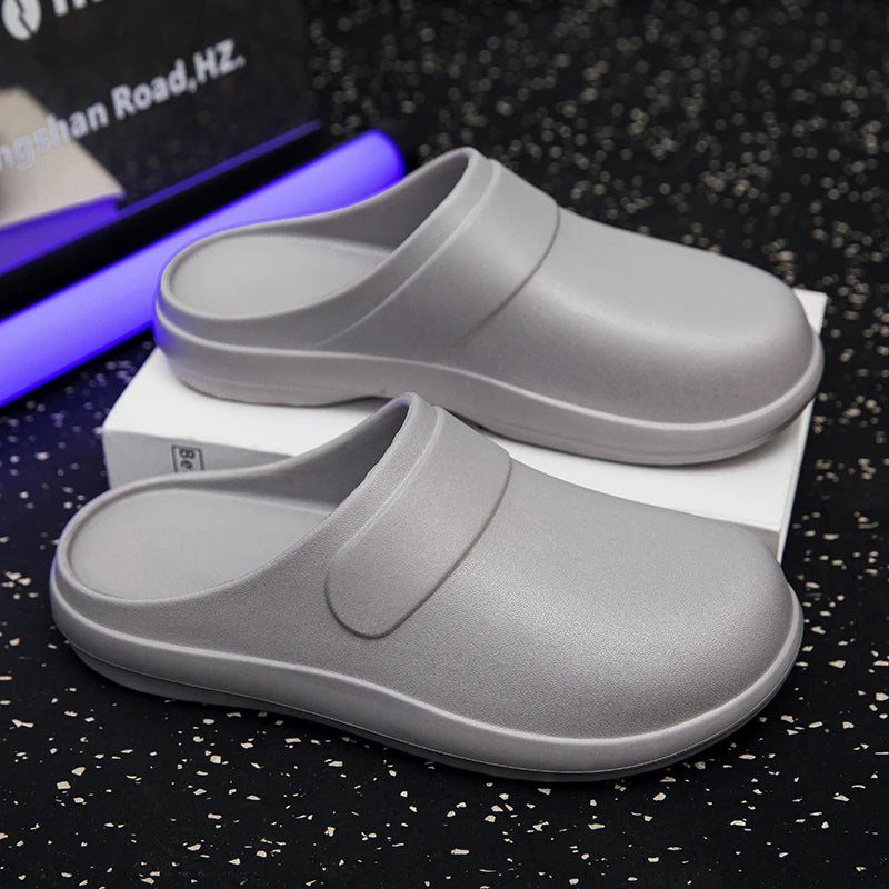 2026 Waterproof Chef Shoes Operating Room Slippers Protective Shoes for Men Women Non-Slip Silken Lab Shoes Doctor Work Shoes