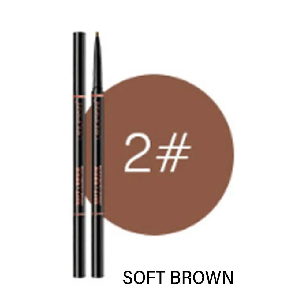 Double-Ended Waterproof Eyebrow Pencil