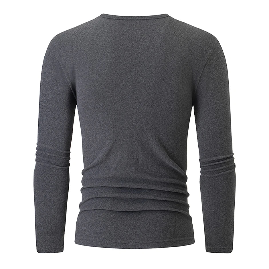 Men's Stretch Thermal Long Sleeve Base Layer