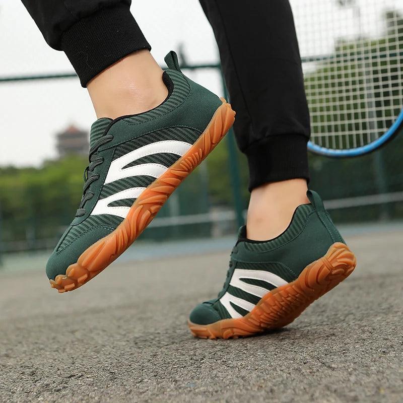 2026 Men's And Women's Toe Shoes Multifunctional Soft Sole Wide Last Shoes Walking Shoes Breathable Barefoot Casual Sports Shoes