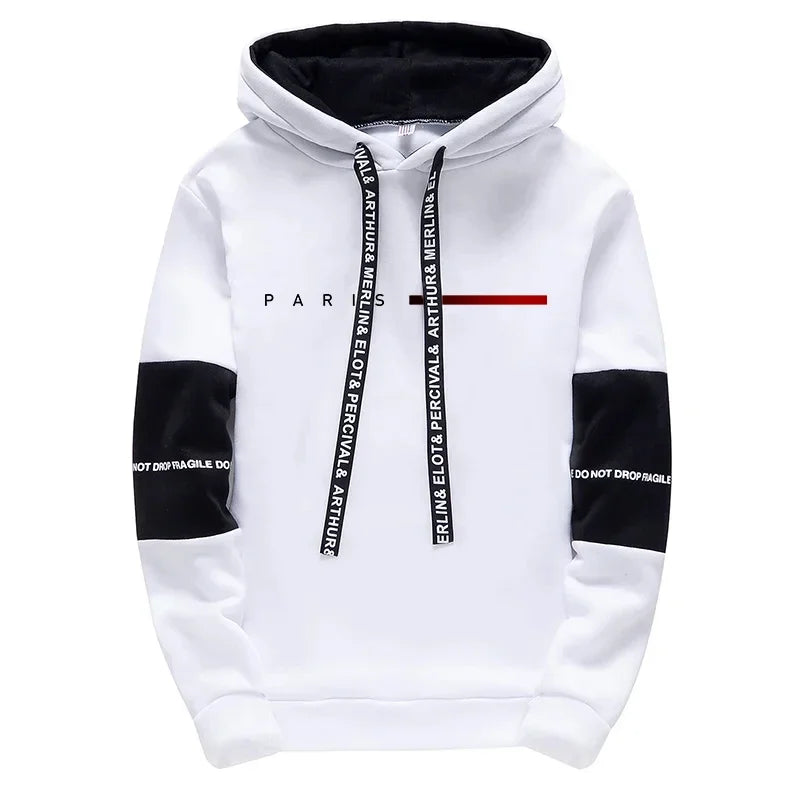 2026 Men’s Casual Pullover Hoodie