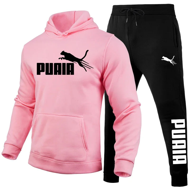 Men’s Printed Pullover Tracksuit