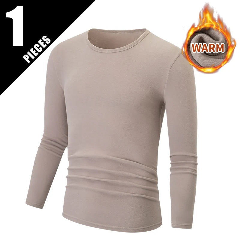 Men's Stretch Thermal Long Sleeve Base Layer