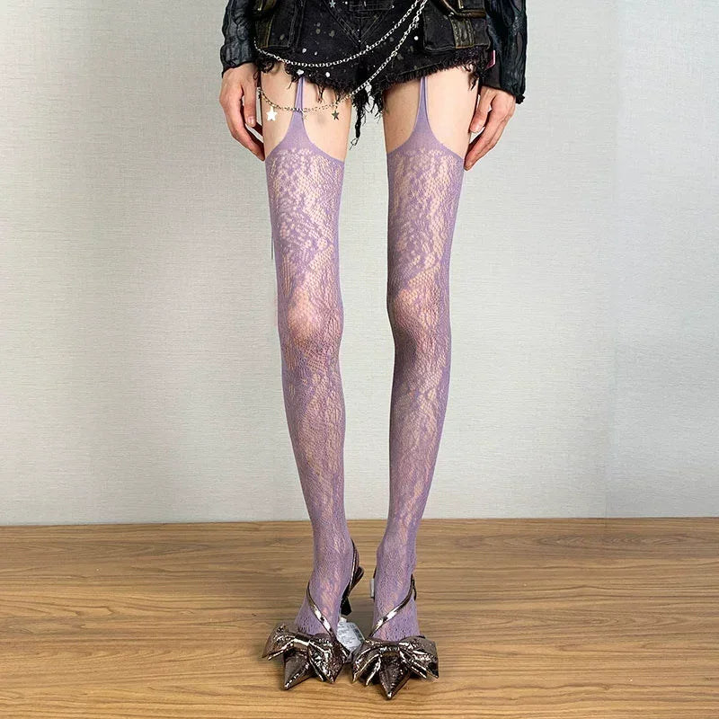 Classic Solid Nylon Tights