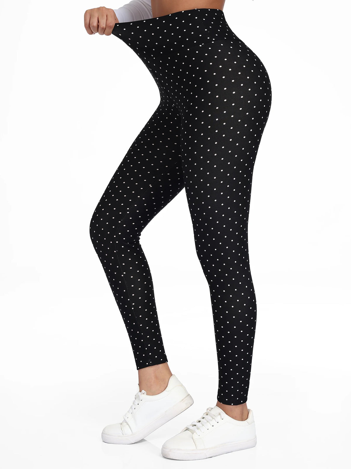 Women's High-Waisted Fleece-Lined Leggings