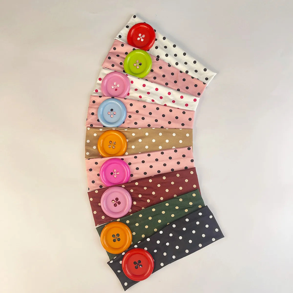 Women’s Y2K Retro Dot Stretch Headband