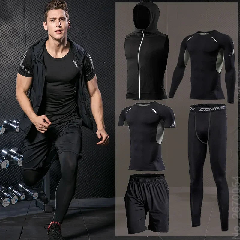 Men’s Compression Training Sports Set
