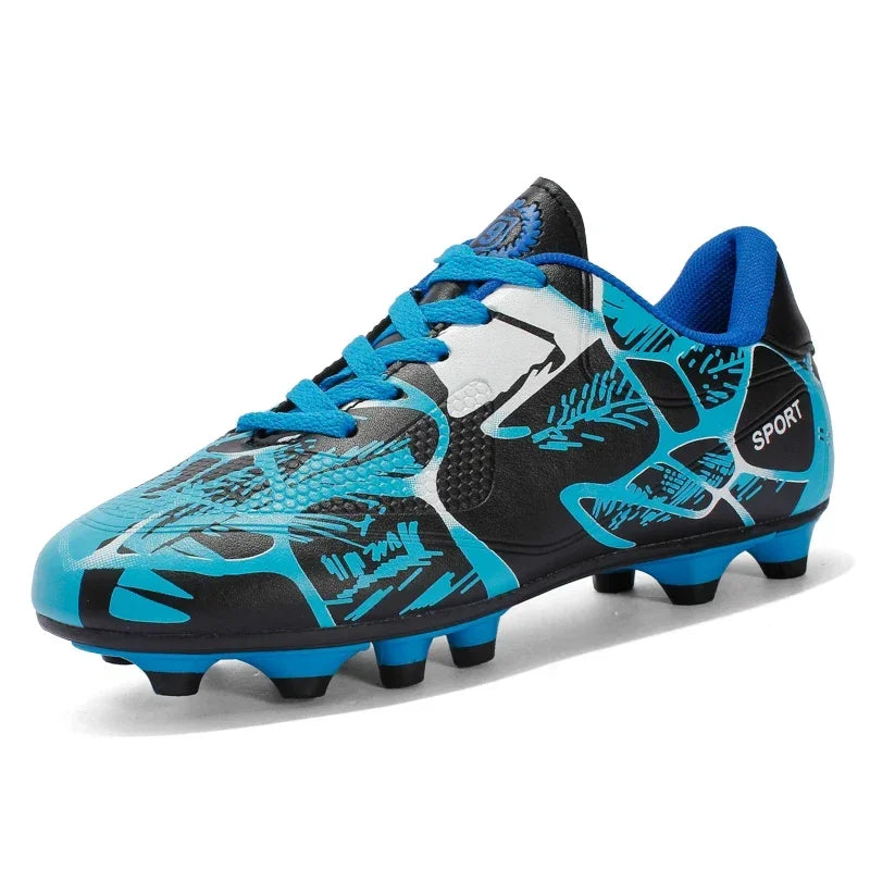 New Men Kids Soccer Shoes Cleats Ultralight Non-Slip Grass Adult Professional Football Boots Boys Training Shoes Drop Shipping