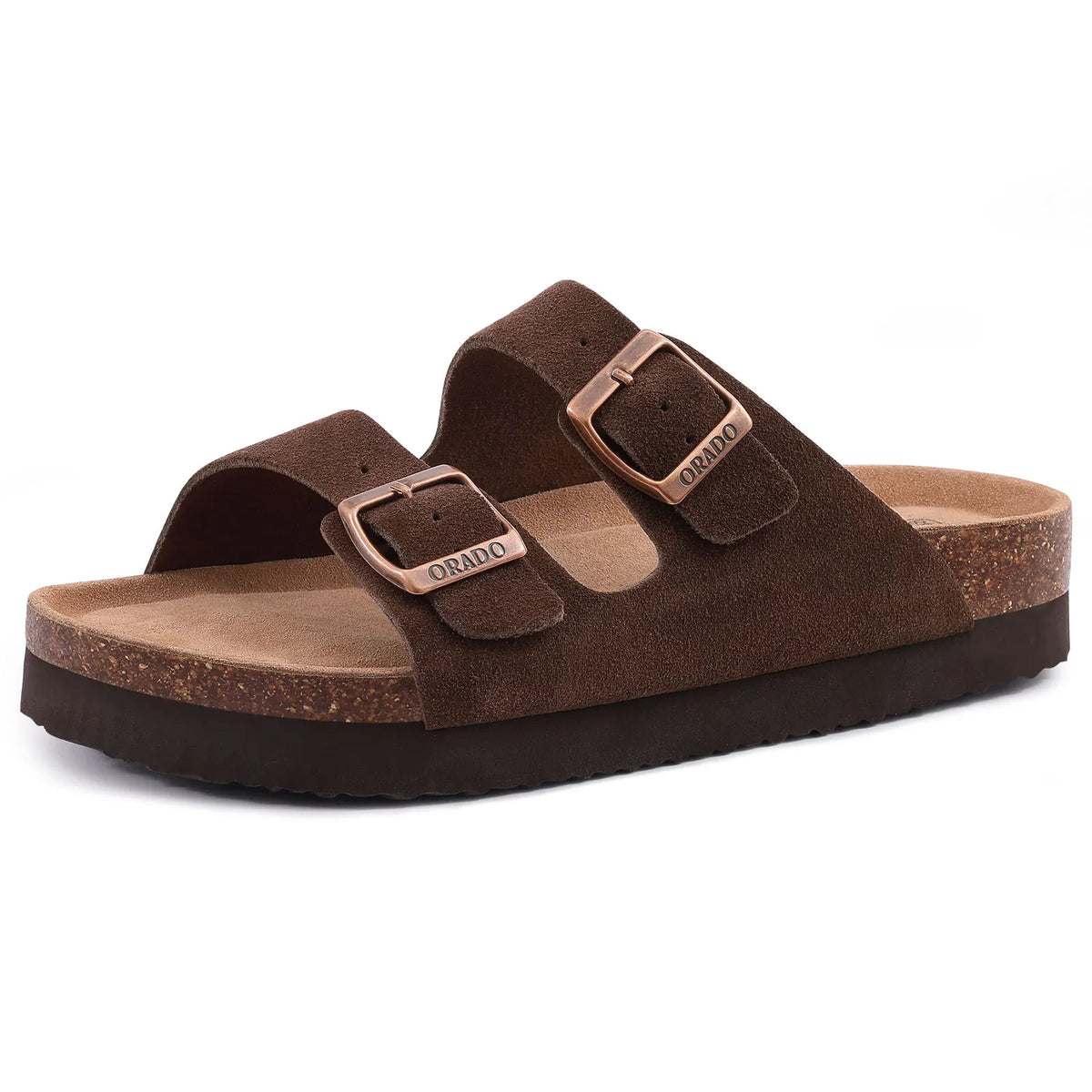 Smile Pop Summer Men's Cork Clogs Slippers Fashion Outdoor Men Antiskid Beach Sandals Classic Men Mule With Adjustable buckle
