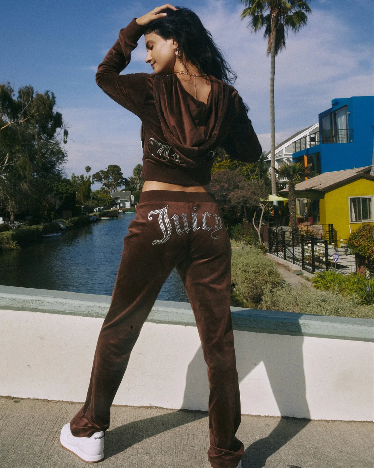 Women's Velvet Zip-Up Hoodie & Pants Set