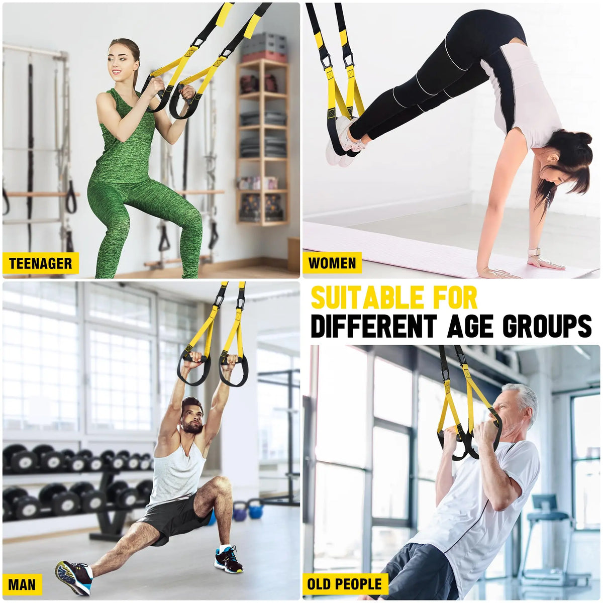 Resistance Bands Home Workout Set