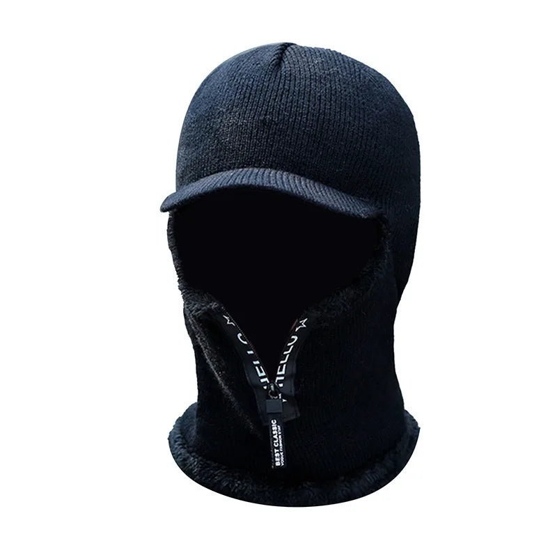 Unisex Winter Wool Blend Earflap Hat