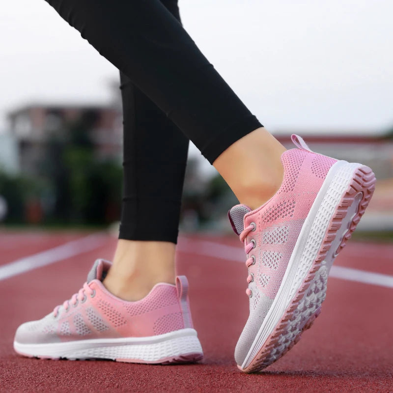 Women’s Breathable Platform Running Sneakers