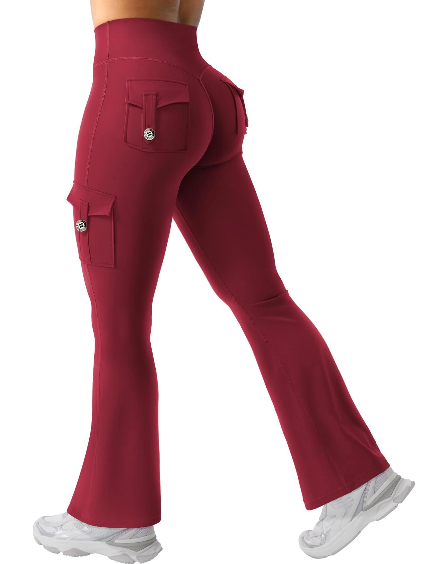 Women’s High-Waisted Flare Fitness Pants