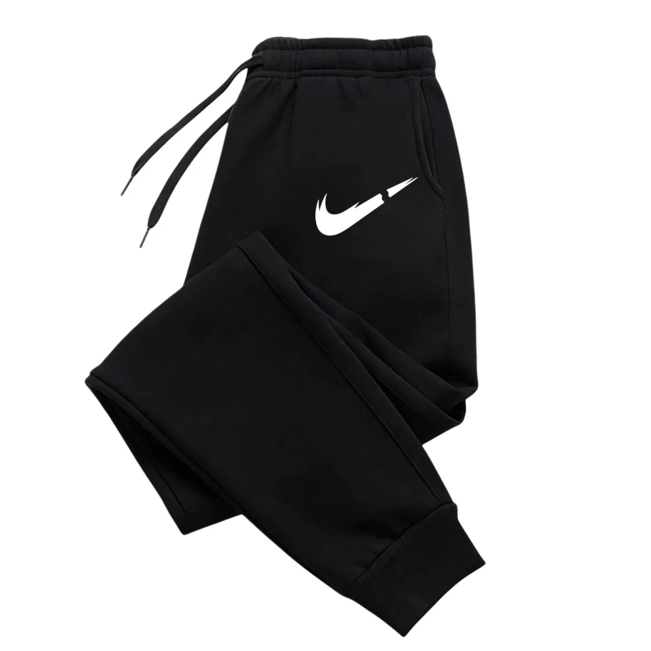 Men’s Casual Logo Drawstring Jogger Pants