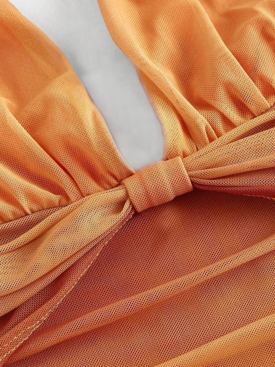 Women’s Gradient Bow Sweetheart Dress 🎀