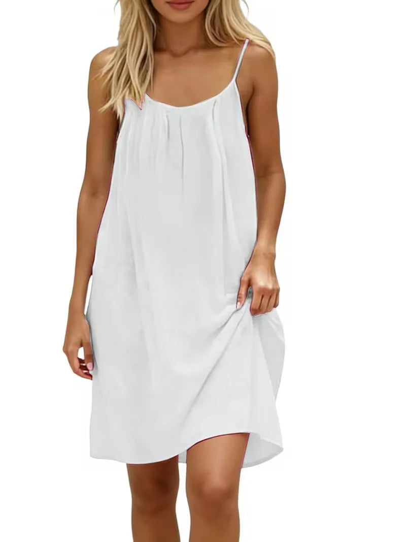 Women’s Loose Backless Slip Dress