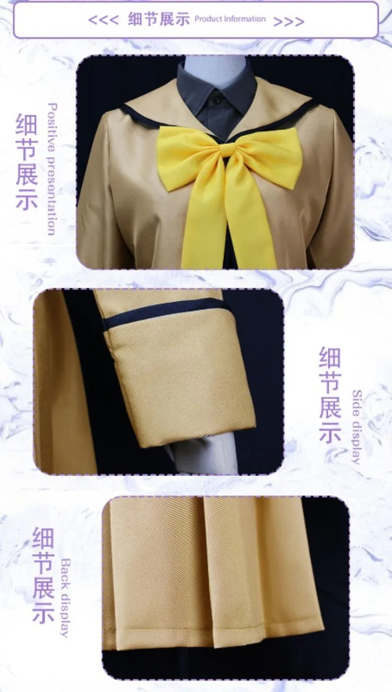 Anime Nanami Momozono Cosplay Costume Wig Kamisama Love Kiss Nanami Cosplay Adult Women JK School Uniforms Halloween Outfits