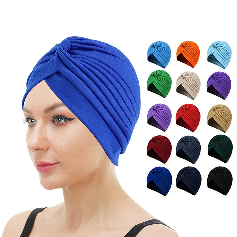 DANKEBO Women’s Stretchy Turban Hijab Cap