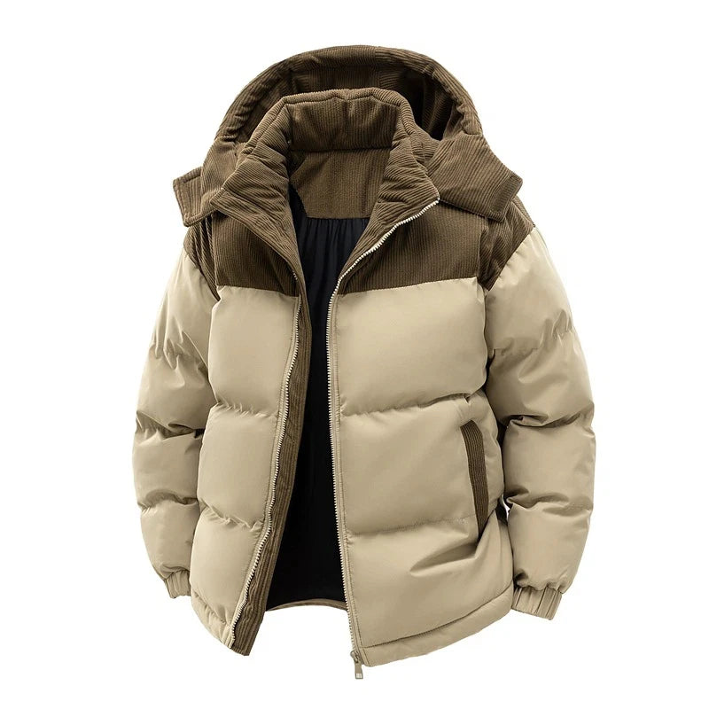 Men's Warm Hooded Winter Parka Jacket
