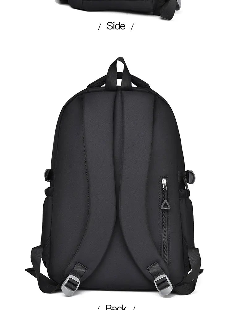 Unisex Oxford Casual Backpack with Laptop Compartment